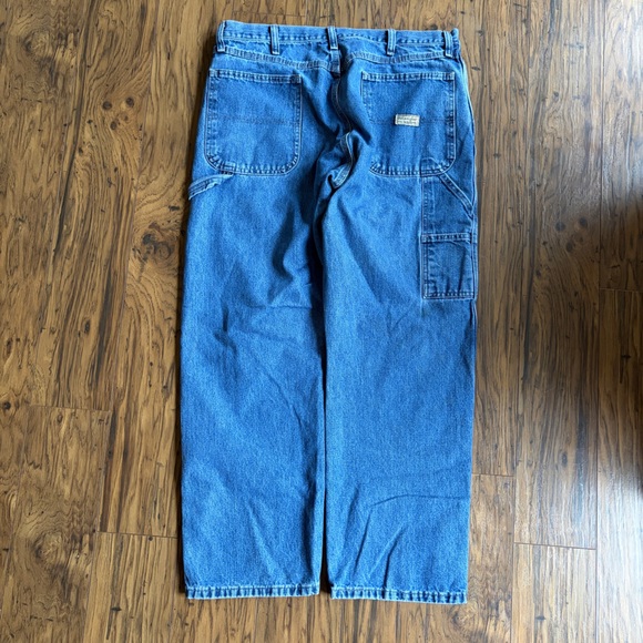 Vintage Wrangler Carpenter Blue Jeans - Picture 9 of 9